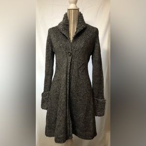 Sinequanone long gray sweater S